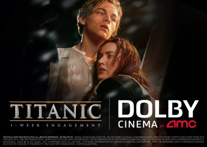 К 20-летию выхода фильма «Титаник» Джеймс Кэмерон объявил о возвращении картины в кинотеатры в формате Dolby Vision