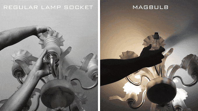 Magbulb: украинцы создали «первый в мире» магнитный ламповый патрон, собрав необходимую сумму на Kickstarter за первые часы