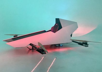 Стартап Alauda делает «первый в мире» гоночный летающий автомобиль, напоминающий аэроспидер из Star Wars