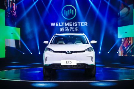 Электрокроссовер Weltmeister EX5 с запасом хода 600 км начнут продавать в Китае в середине 2018 года по цене $45 тыс.