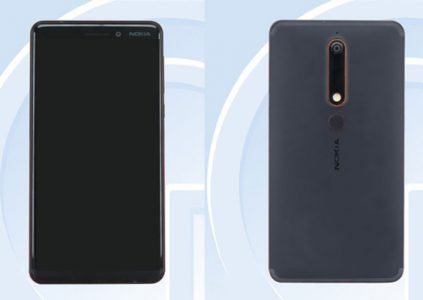 В базе данных TENAA замечен смартфон Nokia 6 (2018) с экраном 18:9
