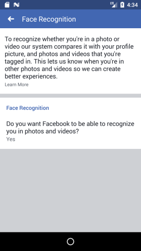 Facebook начинает использовать технологии распознавания лиц, чтобы уведомлять пользователей о фото с ними