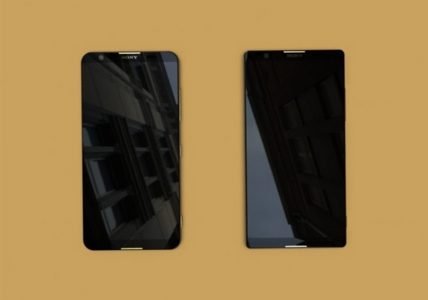 Изображения демонстрируют грядущие смартфоны Sony Xperia в новом полноэкранном дизайне