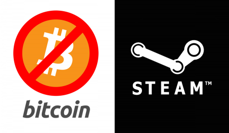 С сегодняшнего дня Steam больше не принимает Bitcoin из-за значительных колебаний его стоимости и высоких комиссий