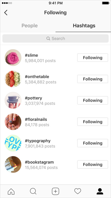 В Instagram теперь можно подписываться на… хештеги