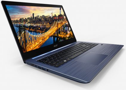 Acer начинает продажи первого в Украине ноутбука Swift 3 на базе AMD Ryzen по цене от 21999 грн