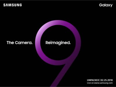 Официально: Samsung Galaxy S9 с «переосмысленной» камерой представят 25 февраля