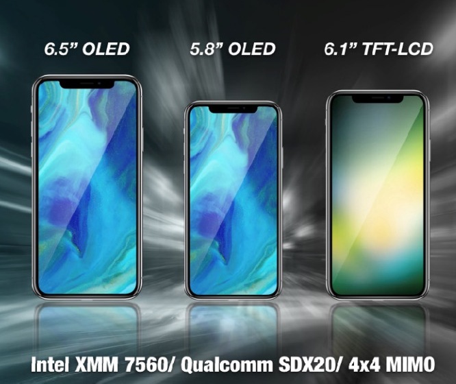 Слухи: LG станет поставщиком 6,5-дюймовых OLED-экранов для будущего смартфона iPhone X Plus, поставки матриц начнутся уже во втором квартале 2018 года
