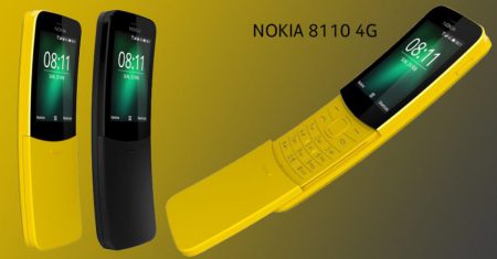 Nokia 8110 4G. HMD Global возродила легендарный «бананофон»-слайдер (тот самый из «Матрицы»)