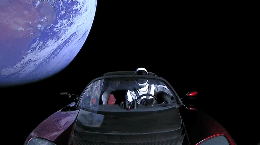 Энтузиаст запустил сайт для отслеживания перемещения Tesla в космосе в реальном времени