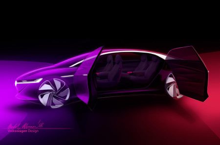 Volkswagen привезет на Женевский автосалон концепт автономного седана премиум-класса I.D. VIZZION с батареей на 111 кВтч и запасом хода 665 км