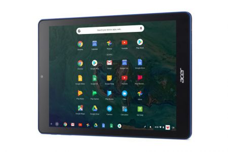 Acer представила первый в мире Chrome OS планшет Chromebook Tab 10, ориентированный на сферу образования