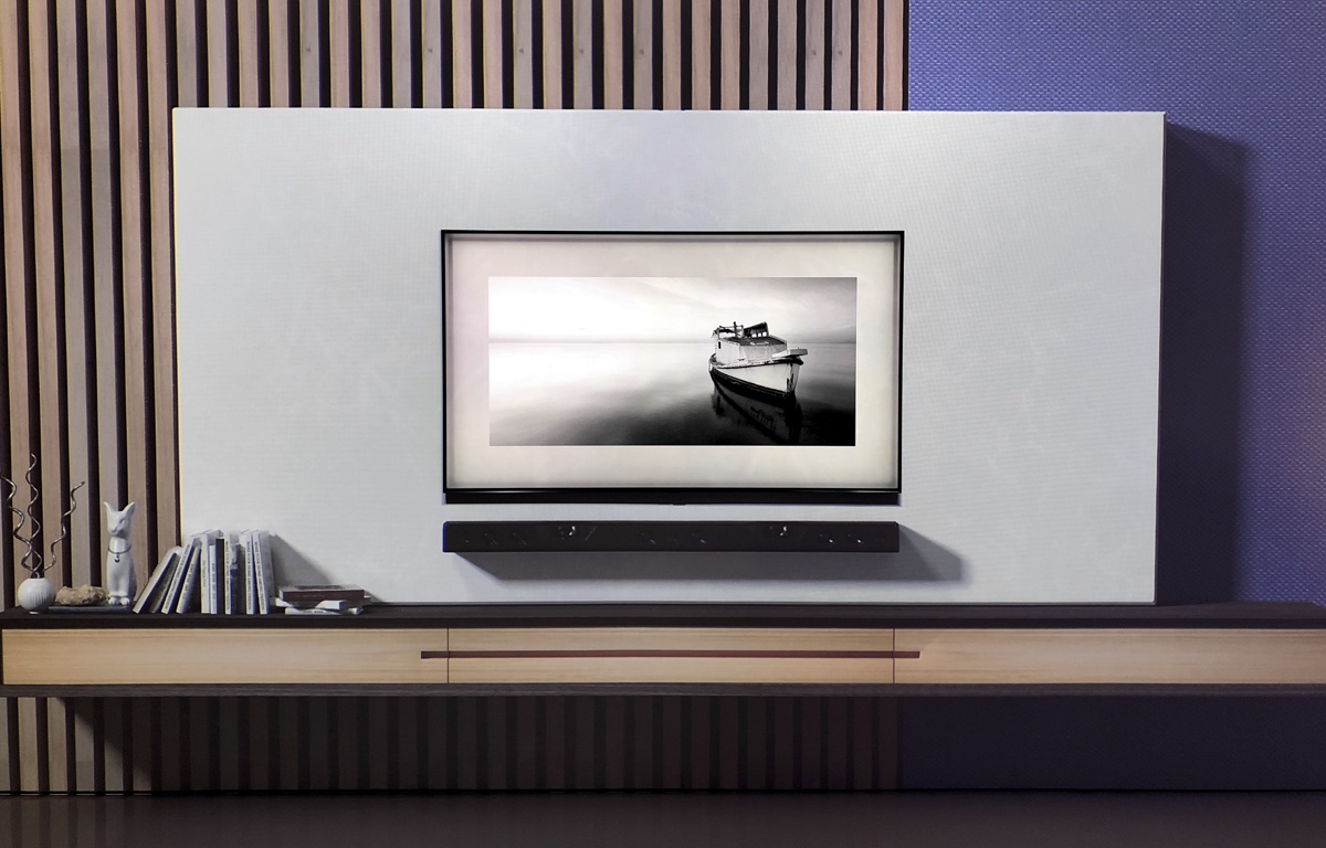 Как Samsung пытается спрятать телевизор в интерьере и первый взгляд на The Wall