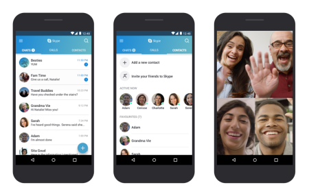 Microsoft оптимизировала Skype для Android, чтобы он лучше работал на смартфонах с более старыми версиями ОС