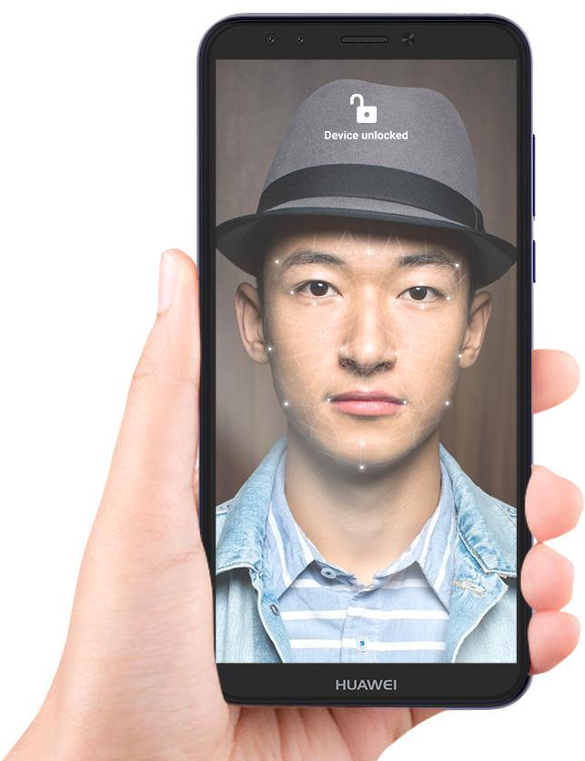 Huawei Y6 (2018) - новый бюджетный смартфон с 5,7-дюймовым экраном 18:9, функцией Face Unlock и Android 8.0 "Oreo"