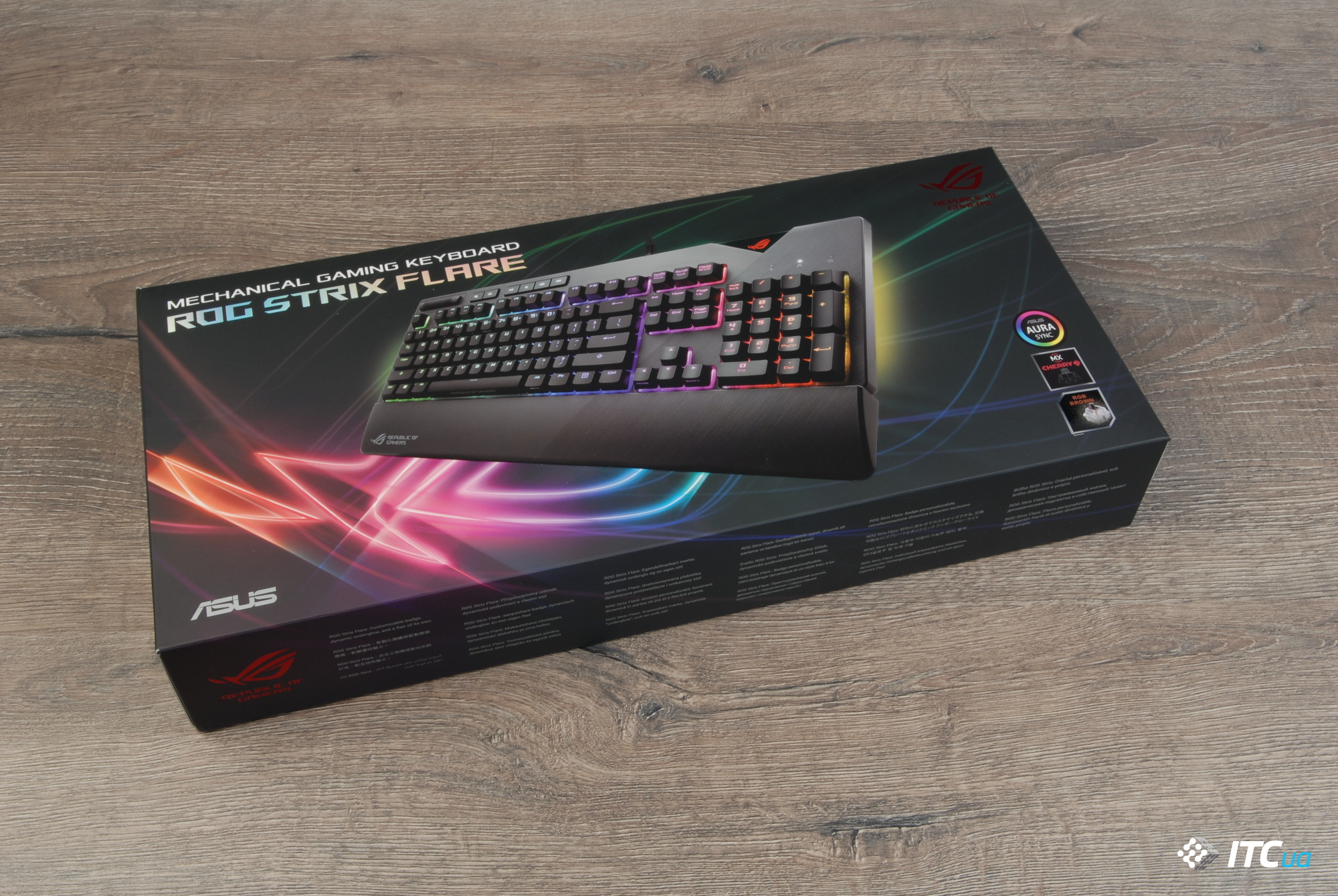 Обзор игровой механической клавиатуры ASUS ROG Strix Flare