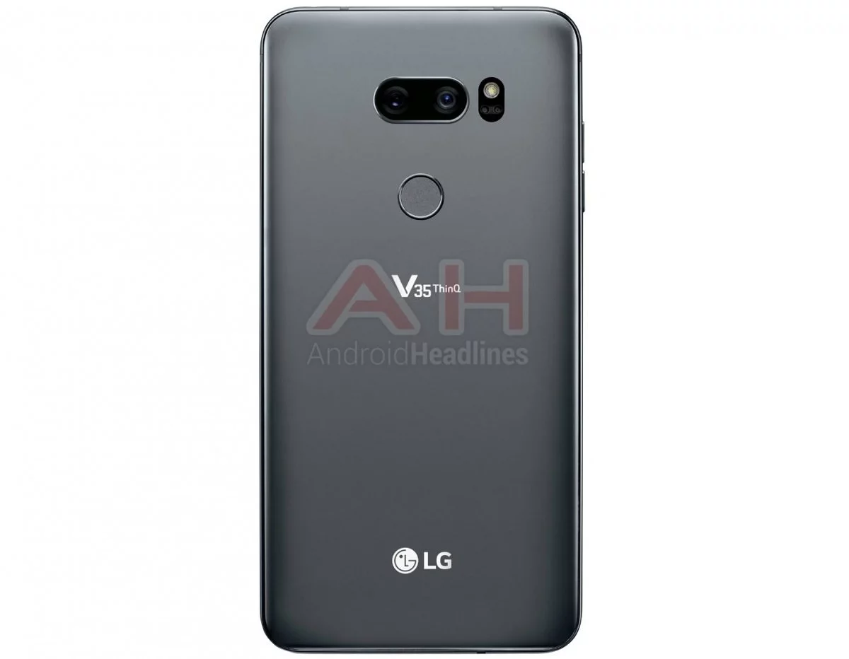 Появились изображения смартфона LG V35 ThinQ, который станет уже пятой версией модели V30
