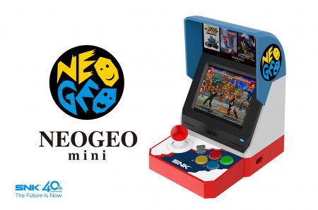 Японская компания SNK анонсировала микро-версию аркадного автомата Neo Geo Mini с 40 предустановленными играми