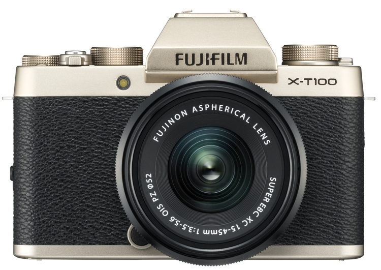 Fujifilm представила беззеркальную камеру X-T100 стоимостью $600