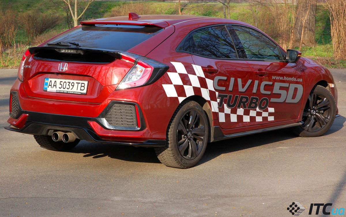 Honda Civic 5D Sport: «подогретый» хэтчбек в стиле «Honda is Back!»