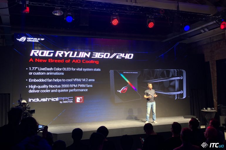 Водное царство: ASUS представила системы жидкостного охлаждения ROG RYUJIN и ROG RYUO