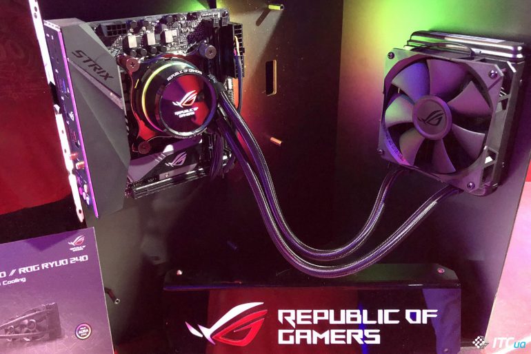 Водное царство: ASUS представила системы жидкостного охлаждения ROG RYUJIN и ROG RYUO