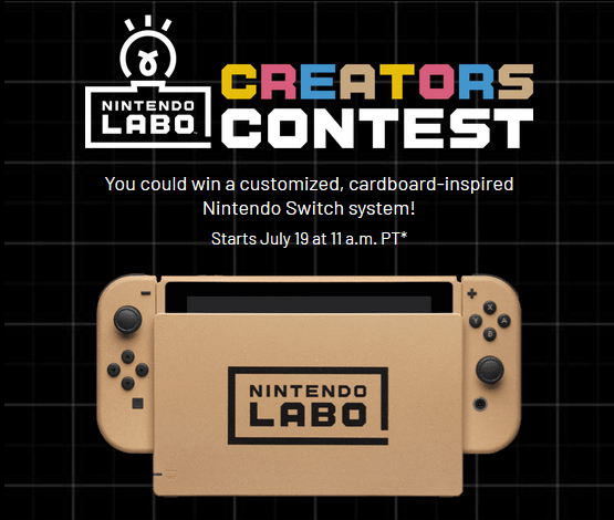 Nintendo выпустила кастомную версию Nintendo Switch в стиле конструктора Labo, но не для продажи, а в качестве приза