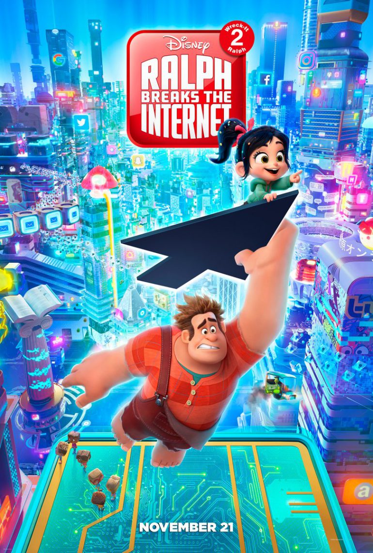 Официальный трейлер мультфильма «Ralph Breaks the Internet: Wreck-It Ralph 2» / «Ральф ломает интернет: Ральф 2» от студии Disney