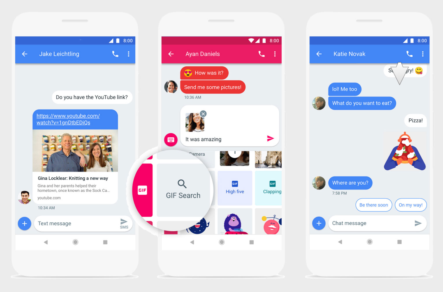 Пользователи Android теперь могут обмениваться сообщениями через Messages прямо с ПК