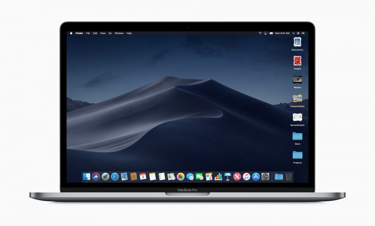 Apple представила macOS Mojave с тёмным оформлением, обновлённым Mac App Store, новыми приложениями и повышенной безопасностью