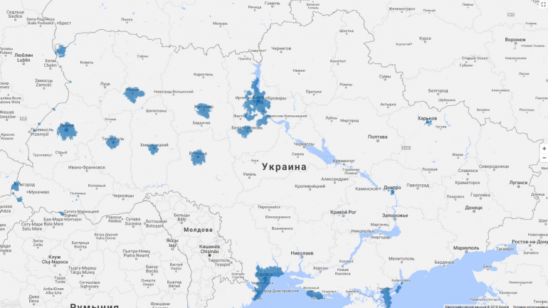 Киевстар запустил 4G в диапазоне 1800 МГц в городах Ужгород, Измаил, Белая Церковь