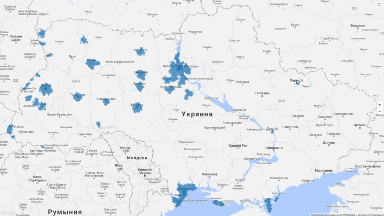 "Киевстар" увеличил территорию покрытия 4G на 457 населенных пунктов в восьми областях Украины