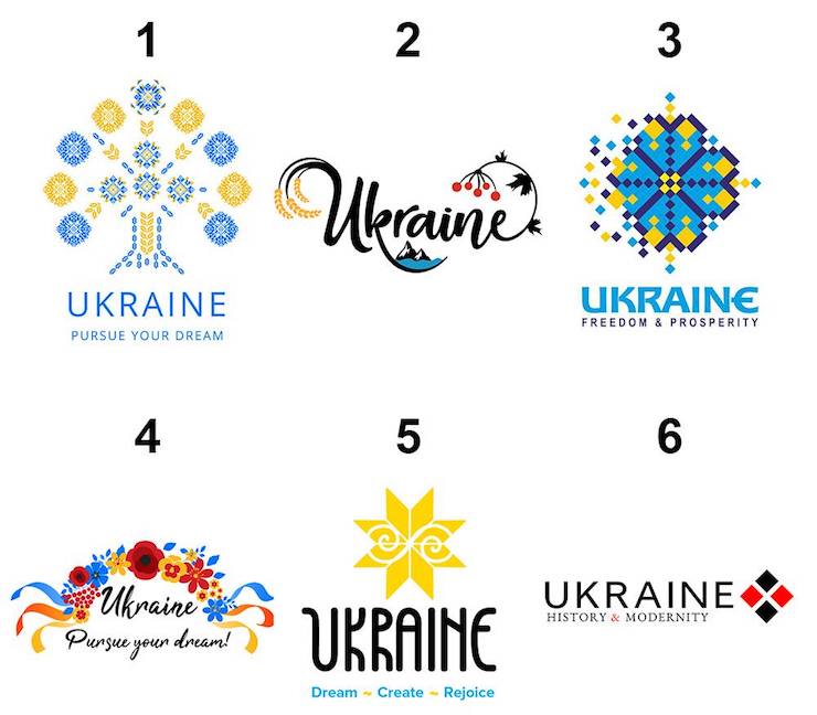 В Facebook выбирают «народный» вариант логотипа Украины