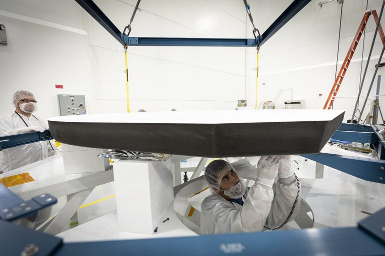 Тепловой щит зонда NASA Parker Solar Probe позволит ему приблизиться к Солнцу на минимальное расстояние