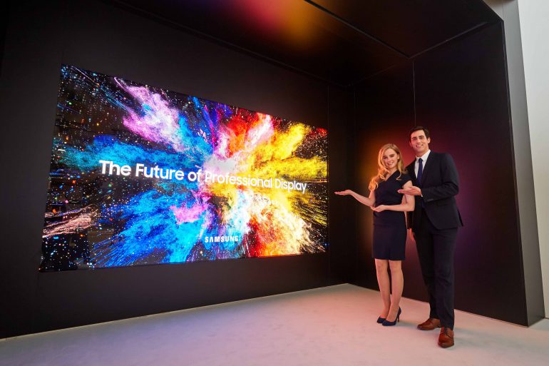 В следующем году Samsung выпустит более тонкую версию своего MicroLED-дисплея The Wall, которая будет "дешевле, чем ожидается"