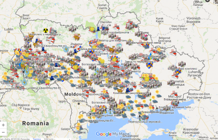 Предприятия, которые открылись в Украине с 2015 года [Интерактивная карта]