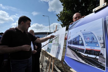 Железнодорожный экспресс в аэропорт «Борисполь» строится с опережением графика, экономия средств по работам уже составляет 120 млн грн