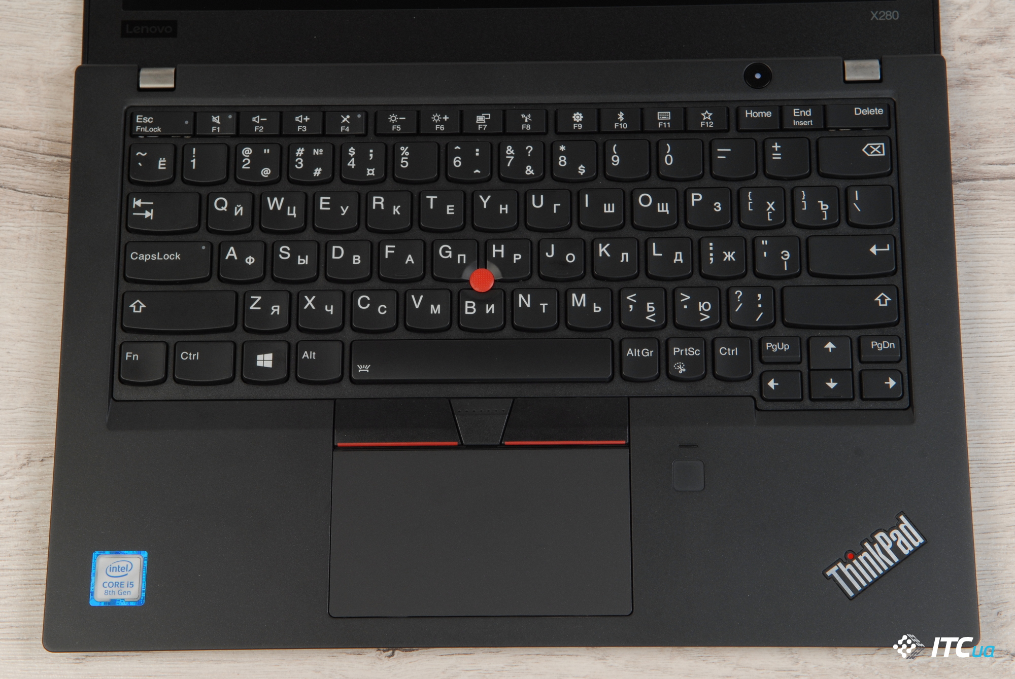 Lenovo ThinkPad X280 клавиатура