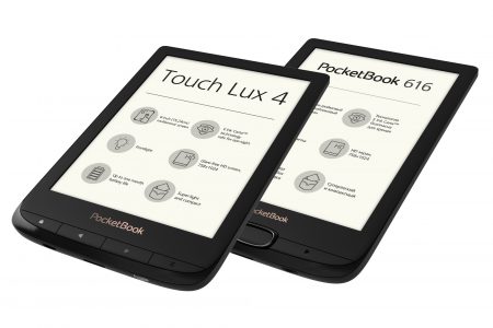 PocketBook представил два компактных ридера PocketBook 616 и Touch Lux 4 в новом дизайне на основе дисплея E Ink Carta