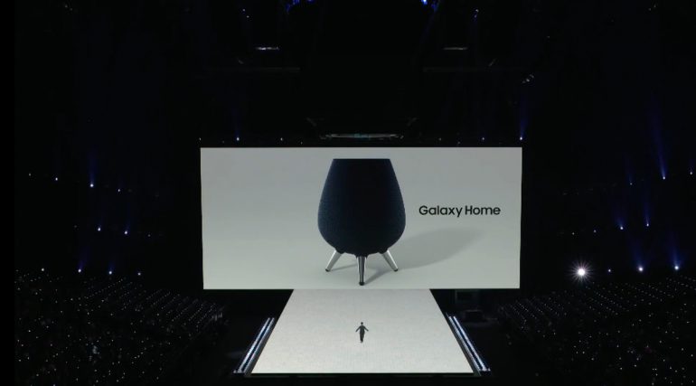 Samsung анонсировала умную колонку Galaxy Home с поддержкой виртуального ассистента Bixby