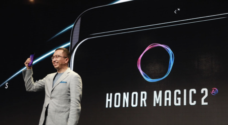 Honor показала безрамочный смартфон Magic 2 с поддержкой 40-ваттной быстрой зарядки