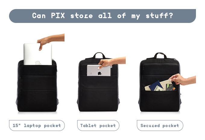 Украинский стартап вышел на Kickstarter с анимированным рюкзаком PIX