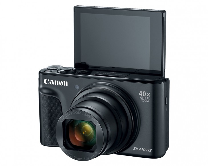 Canon выпустила компактную камеру PowerShot SX740 HS с 40-кратным зумом и поддержкой записи видео в разрешении 4K