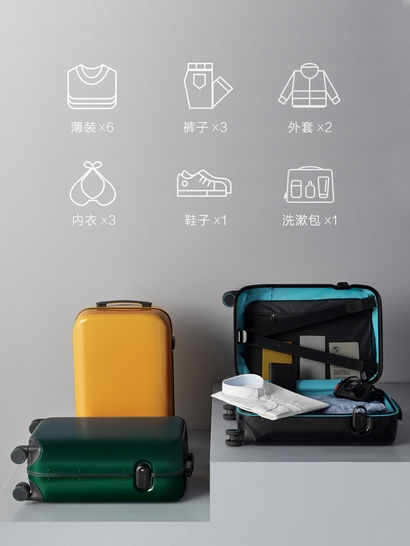Новый дорожный чемодан Xiaomi со сканером отпечатков пальцев предлагается за $146