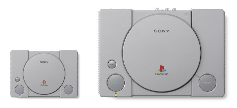 Sony представила мини-консоль PlayStation Classic с двумя контроллерами и 20 играми. Продажи стартуют 3 декабря по цене $100