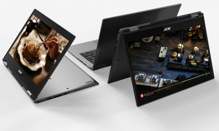 В Украине стартовали продажи ноутбуков-трансформеров Acer Spin 5 по цене от 26999 грн