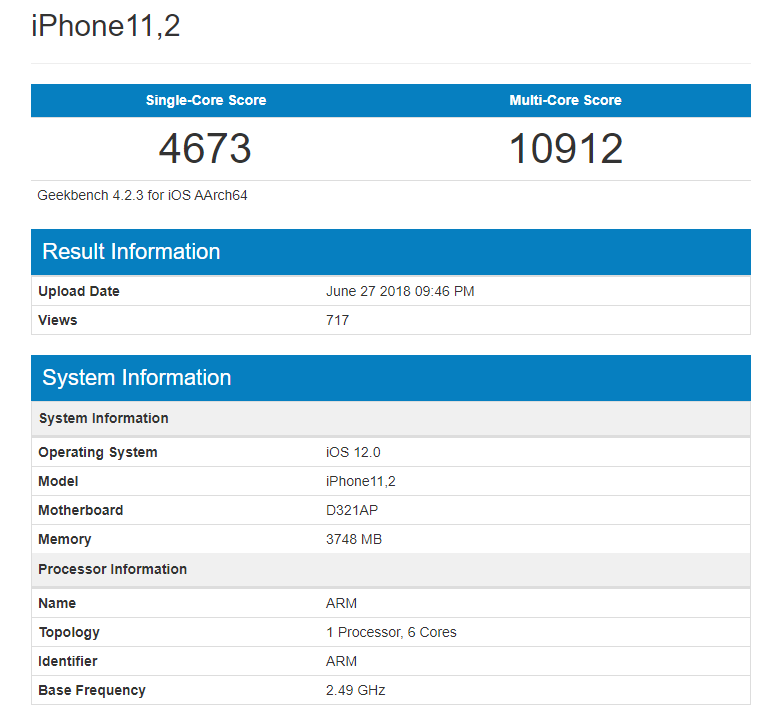 Qualcomm Snapdragon 855 заметили в базе Geekbench с результатами хуже, чем у Apple A12