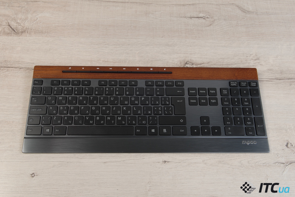Обзор беспроводной клавиатуры Rapoo E9260