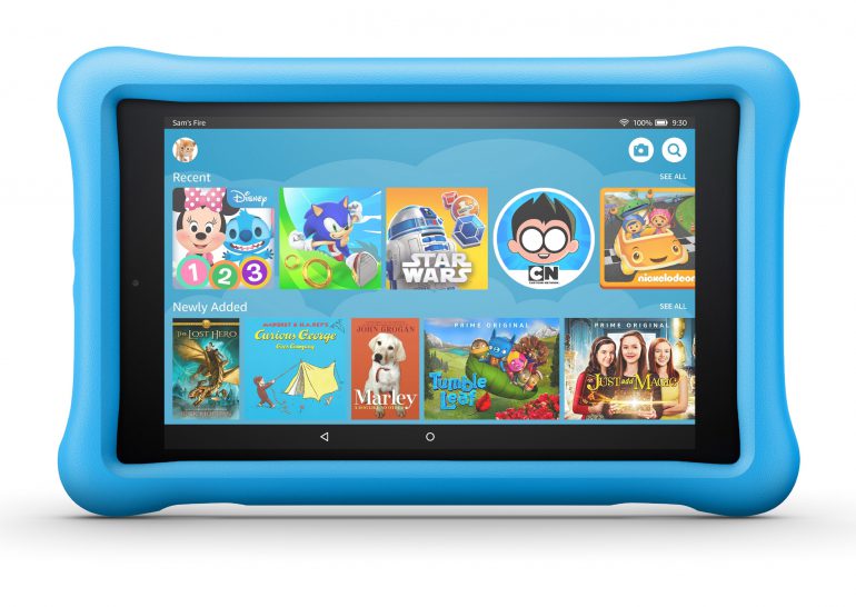 Amazon анонсировала планшет Fire HD 8 с постоянным доступом к Alexa и детскую модификацию Fire HD 8 Kids Edition