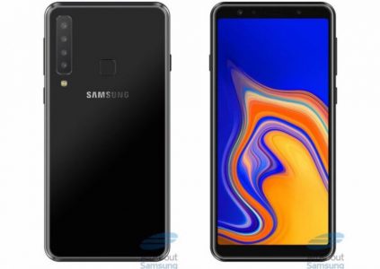 Стали известны характеристики смартфона Samsung Galaxy A9 Pro (2018), оснащённого четырьмя камерами на задней панели